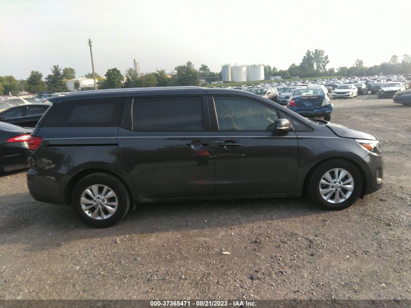 2016 KIA SEDONA LX - KNDMB5C13G6097912