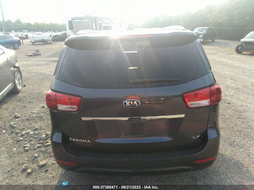 2016 KIA SEDONA LX - KNDMB5C13G6097912