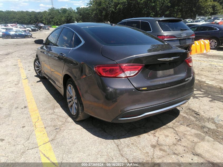 2015 CHRYSLER 200 LIMITED - 1C3CCCAB0FN594840