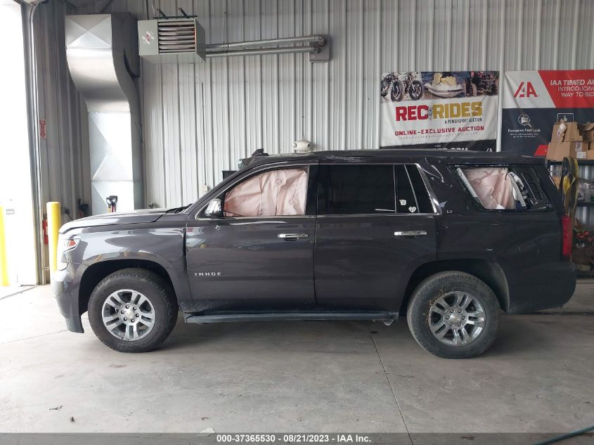 2016 CHEVROLET TAHOE K1500 LT - 1GNSKBKC9GR121189