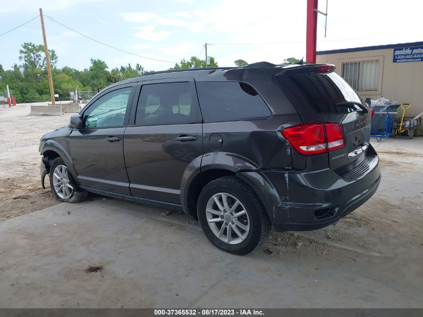 2016 DODGE JOURNEY SXT - 3C4PDCBG9GT225061