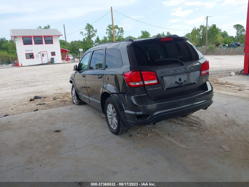 2016 DODGE JOURNEY SXT - 3C4PDCBG9GT225061