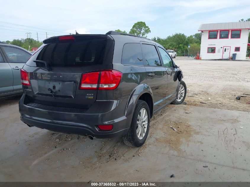 2016 DODGE JOURNEY SXT - 3C4PDCBG9GT225061