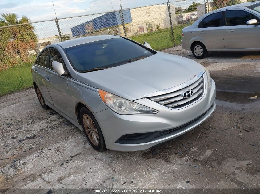 2014 HYUNDAI SONATA GLS - 5NPEB4AC7EH934165