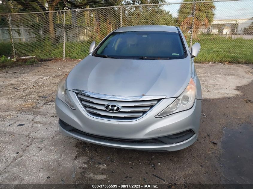 2014 HYUNDAI SONATA GLS - 5NPEB4AC7EH934165