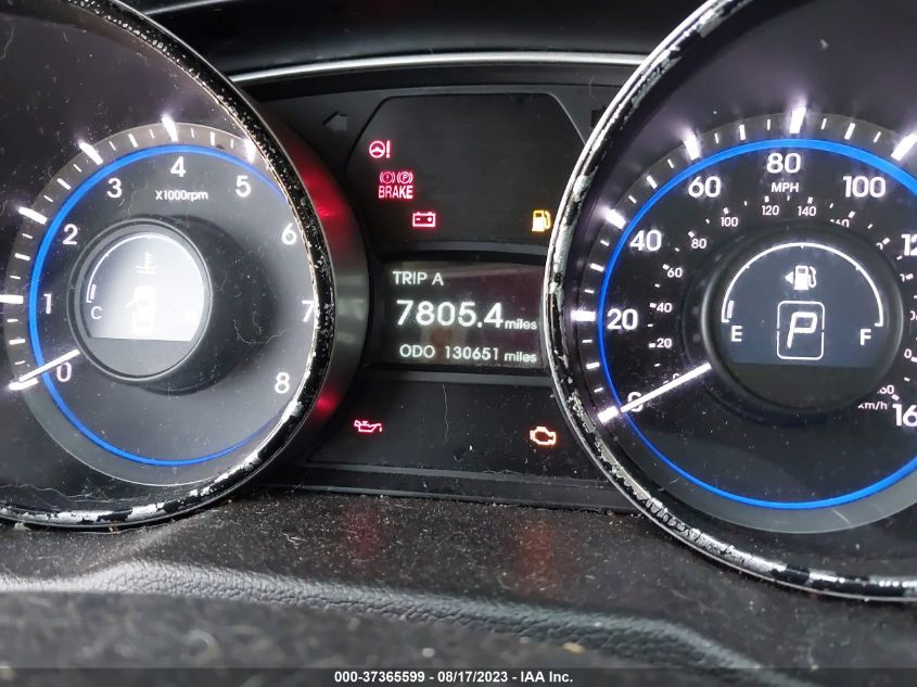 2014 HYUNDAI SONATA GLS - 5NPEB4AC7EH934165