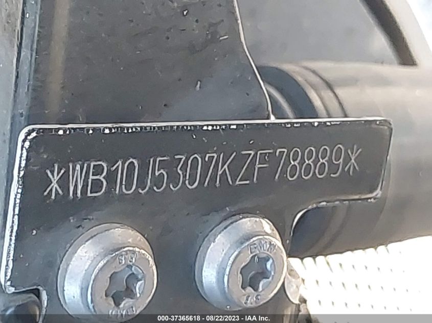 2019 BMW R 1250 GS ADVENTURE - WB10J5307KZF78889