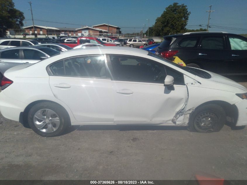 2015 HONDA CIVIC SEDAN LX - 19XFB2F50FE116995