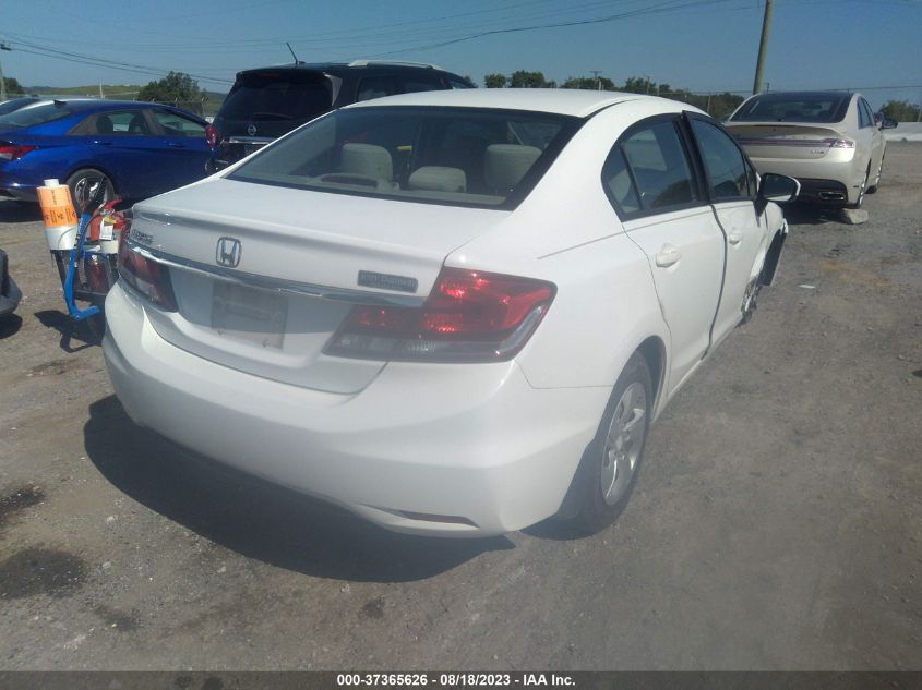 2015 HONDA CIVIC SEDAN LX - 19XFB2F50FE116995