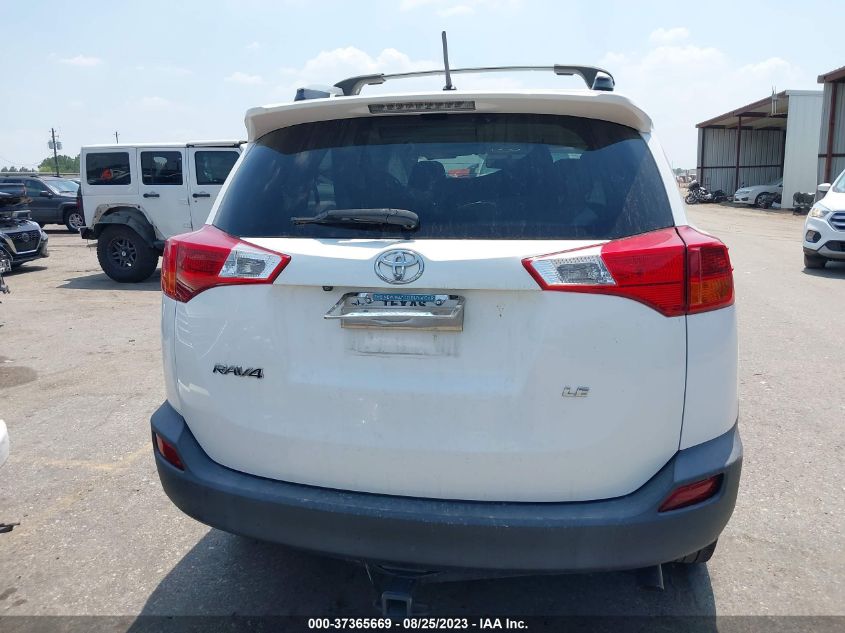 2014 TOYOTA RAV4 LE - 2T3ZFREV9EW082389