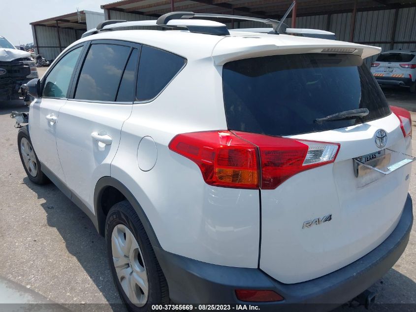 2014 TOYOTA RAV4 LE - 2T3ZFREV9EW082389
