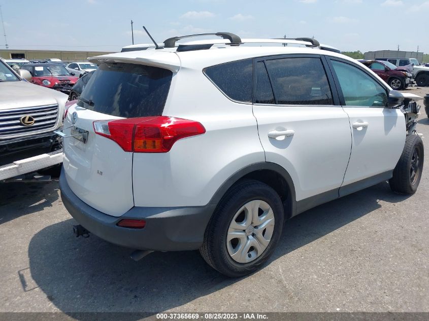 2014 TOYOTA RAV4 LE - 2T3ZFREV9EW082389