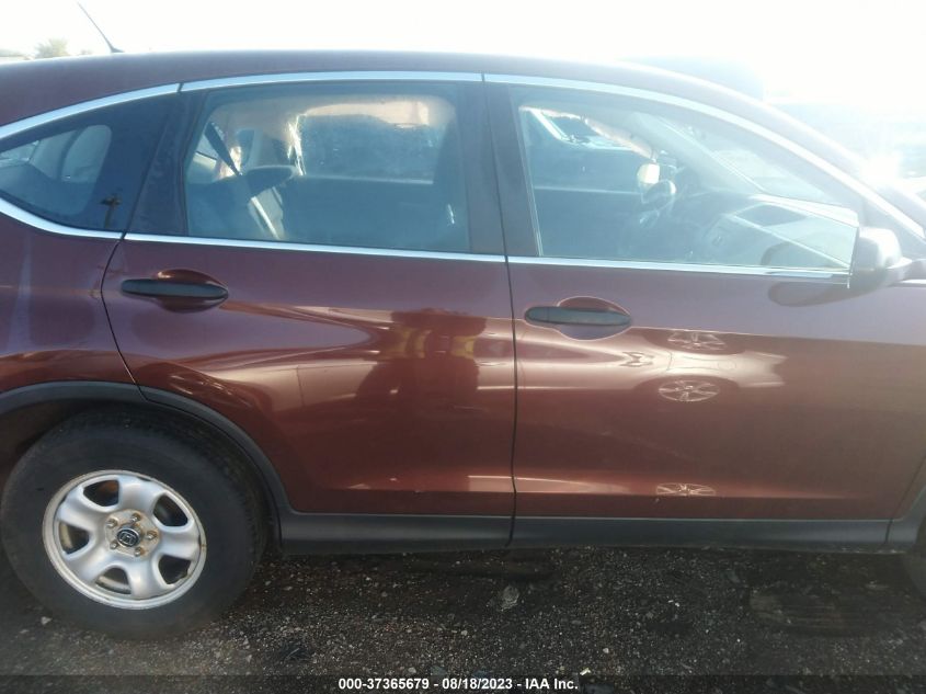 2015 HONDA CR-V LX - 5J6RM4H32FL059456