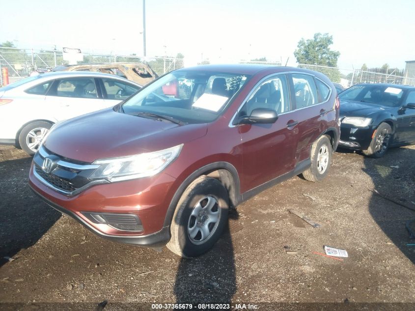2015 HONDA CR-V LX - 5J6RM4H32FL059456
