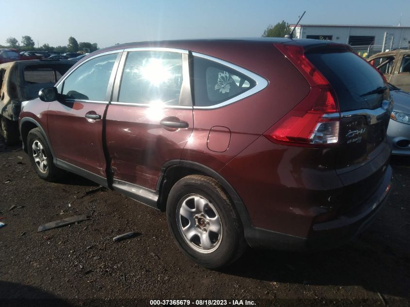 2015 HONDA CR-V LX - 5J6RM4H32FL059456