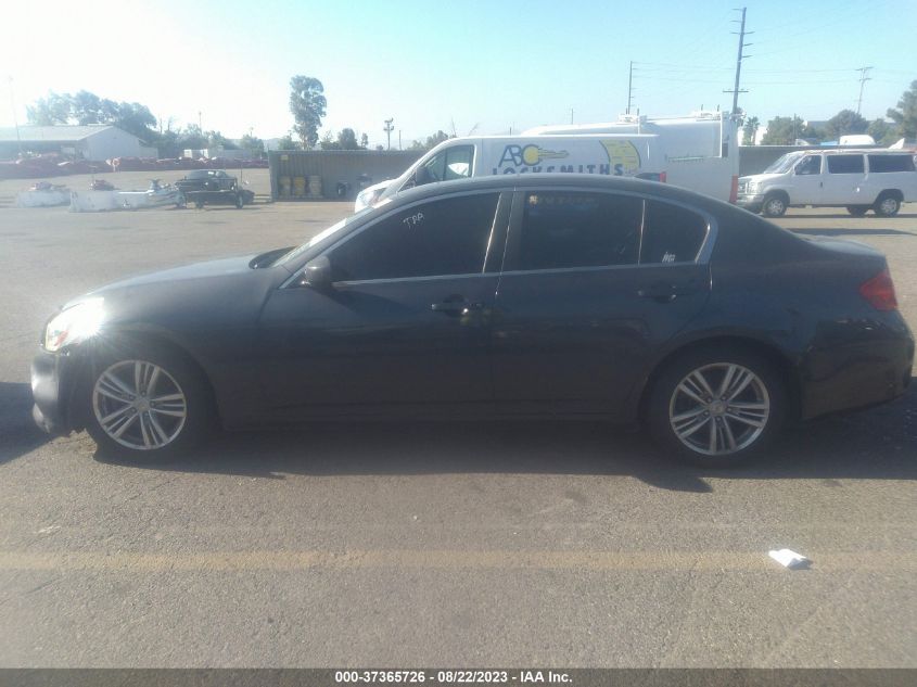 2013 INFINITI G37 SEDAN JOURNEY JN1CV6AP2DM715070