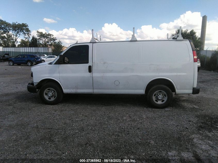 2015 CHEVROLET EXPRESS CARGO VAN - 1GCWGFFF4F1106586