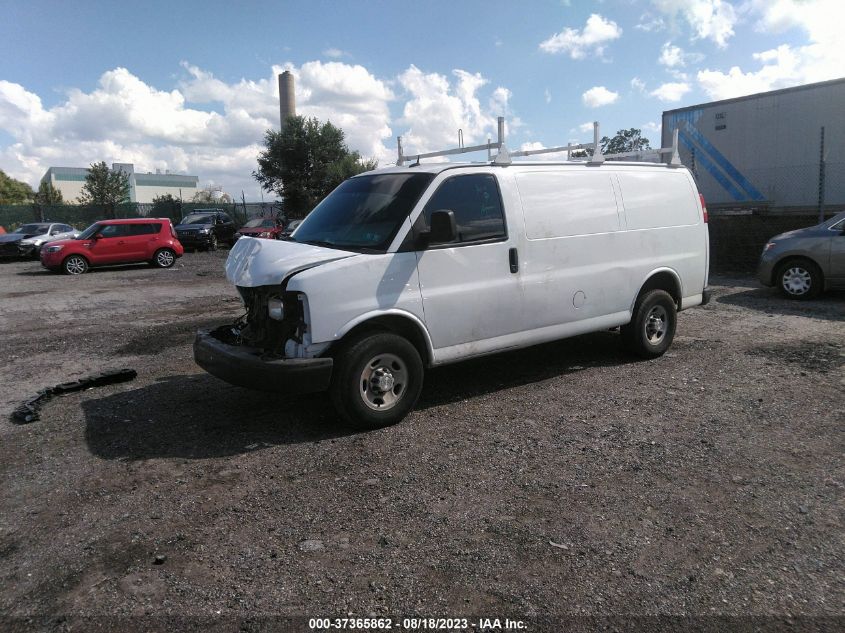 2015 CHEVROLET EXPRESS CARGO VAN - 1GCWGFFF4F1106586