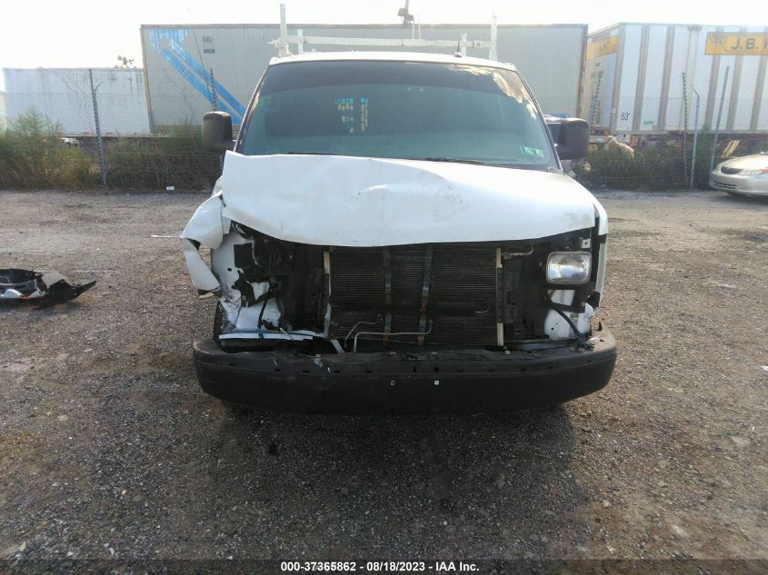 2015 CHEVROLET EXPRESS CARGO VAN - 1GCWGFFF4F1106586
