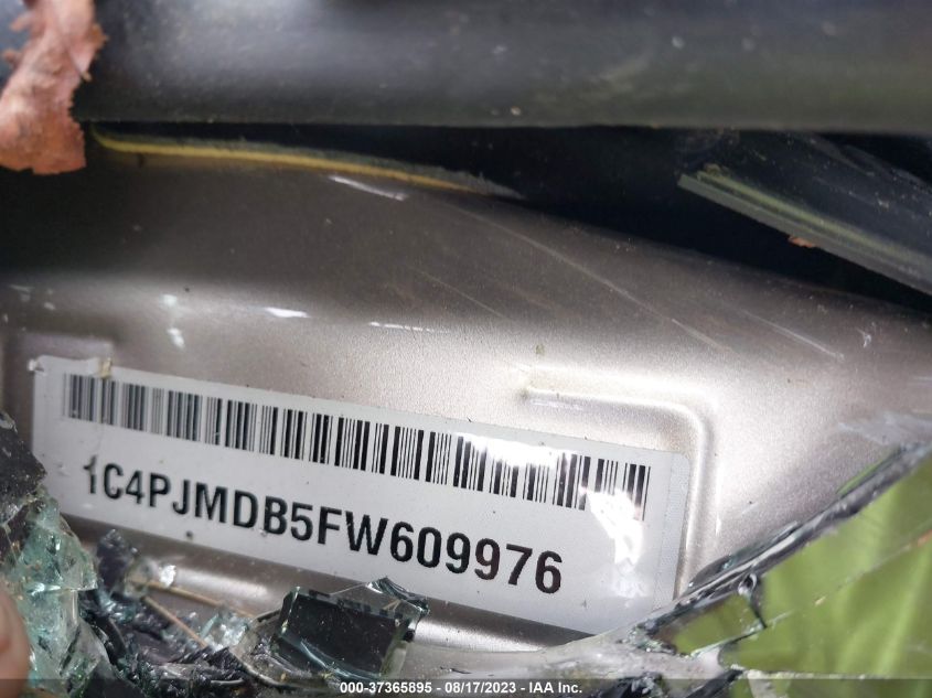 2015 JEEP CHEROKEE LIMITED - 1C4PJMDB5FW609976