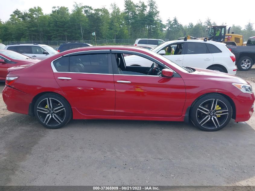 2017 HONDA ACCORD SEDAN SPORT - 1HGCR2F59HA227406