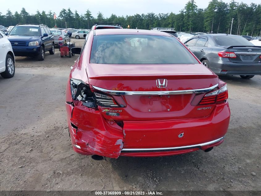 2017 HONDA ACCORD SEDAN SPORT - 1HGCR2F59HA227406