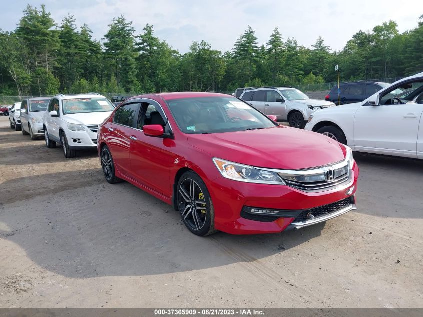 2017 HONDA ACCORD SEDAN SPORT - 1HGCR2F59HA227406