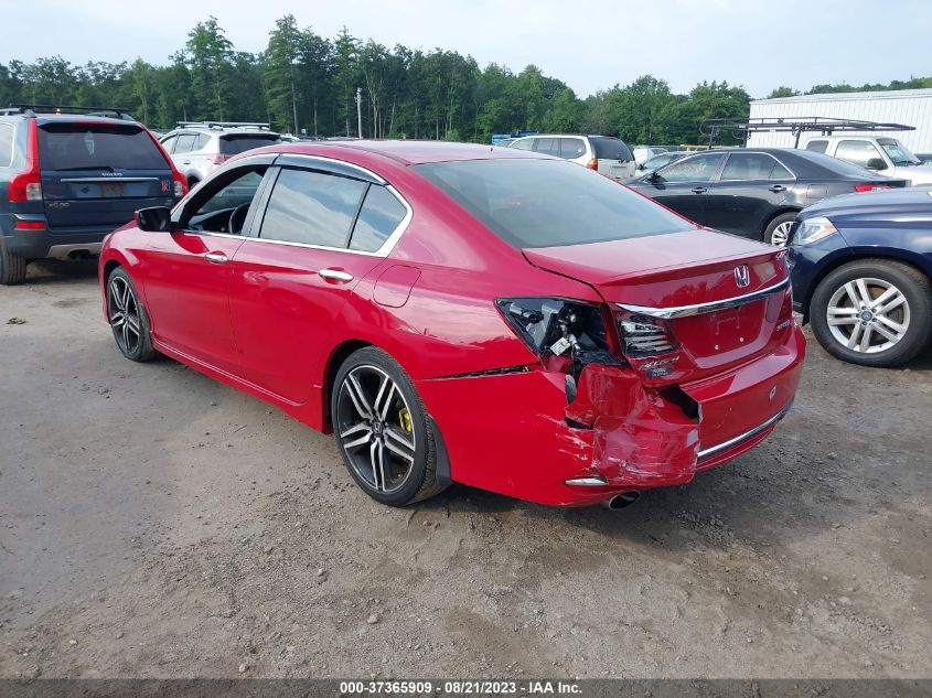 2017 HONDA ACCORD SEDAN SPORT - 1HGCR2F59HA227406