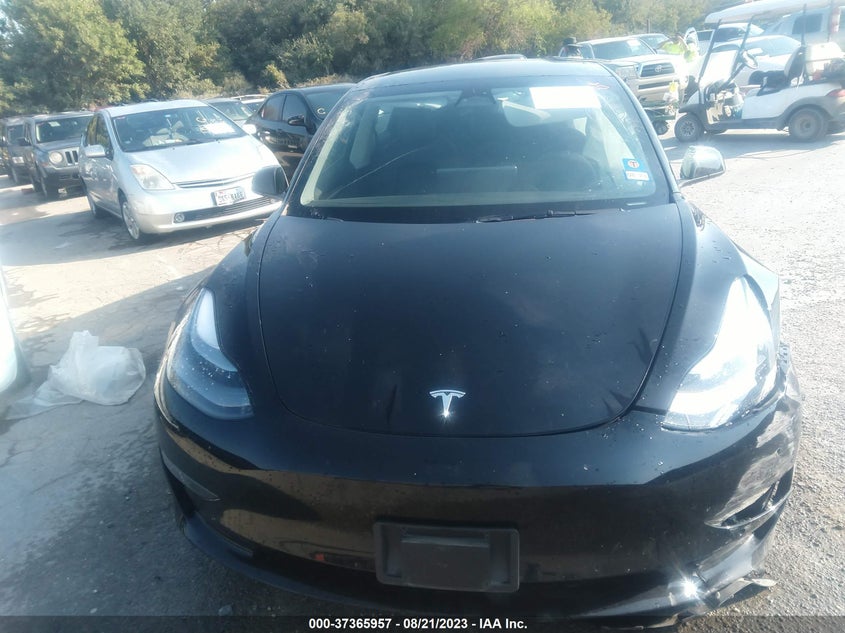 VIN 5YJ3E1EA2NF321102 2022 TESLA MODEL 3