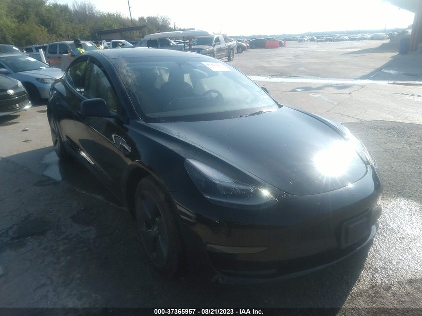 VIN 5YJ3E1EA2NF321102 2022 TESLA MODEL 3