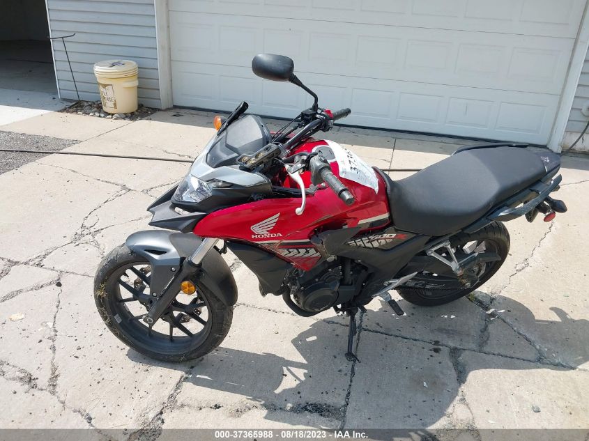 2017 HONDA CB500 X MLHPC4669H5400188