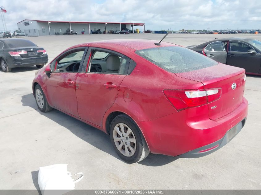 2013 KIA RIO LX - KNADM4A37D6273085