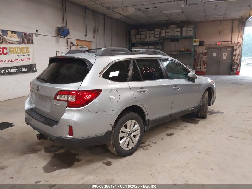 2015 SUBARU OUTBACK 2.5I PREMIUM - 4S4BSBCCXF3302936