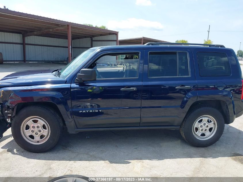 2015 JEEP PATRIOT SPORT - 1C4NJRBB6FD155031