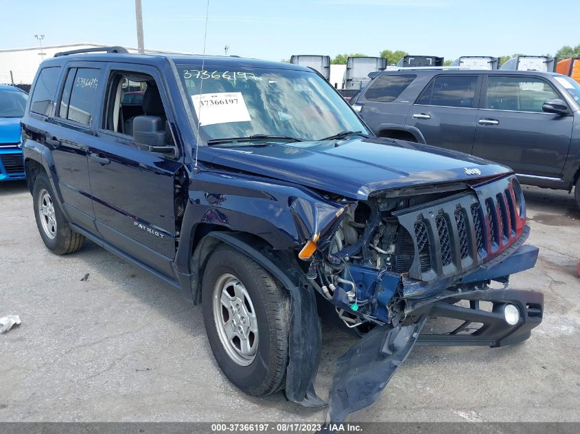 2015 JEEP PATRIOT SPORT - 1C4NJRBB6FD155031