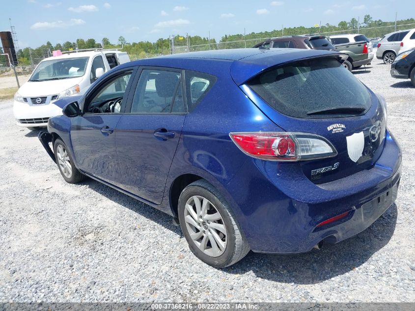 2013 MAZDA MAZDA3 I TOURING - JM1BL1L7XD1760502