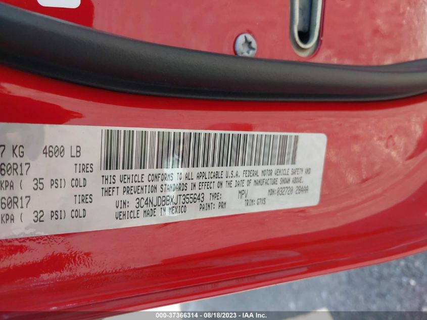 2018 JEEP COMPASS LATITUDE - 3C4NJDBBXJT355643