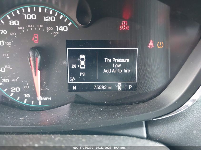 2018 CHEVROLET TRAX LT - 3GNCJLSB8JL334945