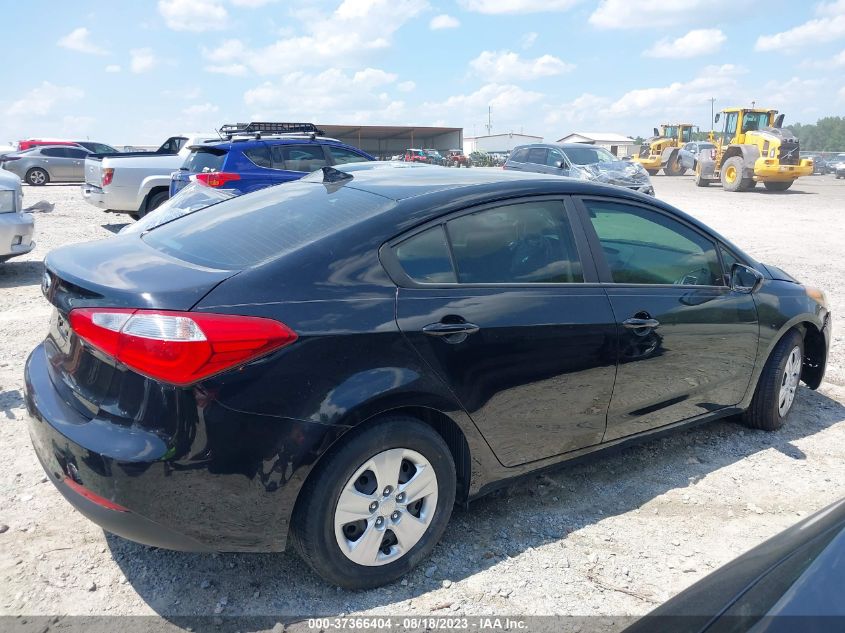 2016 KIA FORTE LX - KNAFK4A65G5602708