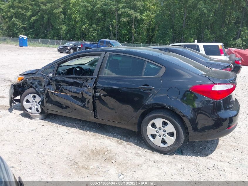 2016 KIA FORTE LX - KNAFK4A65G5602708