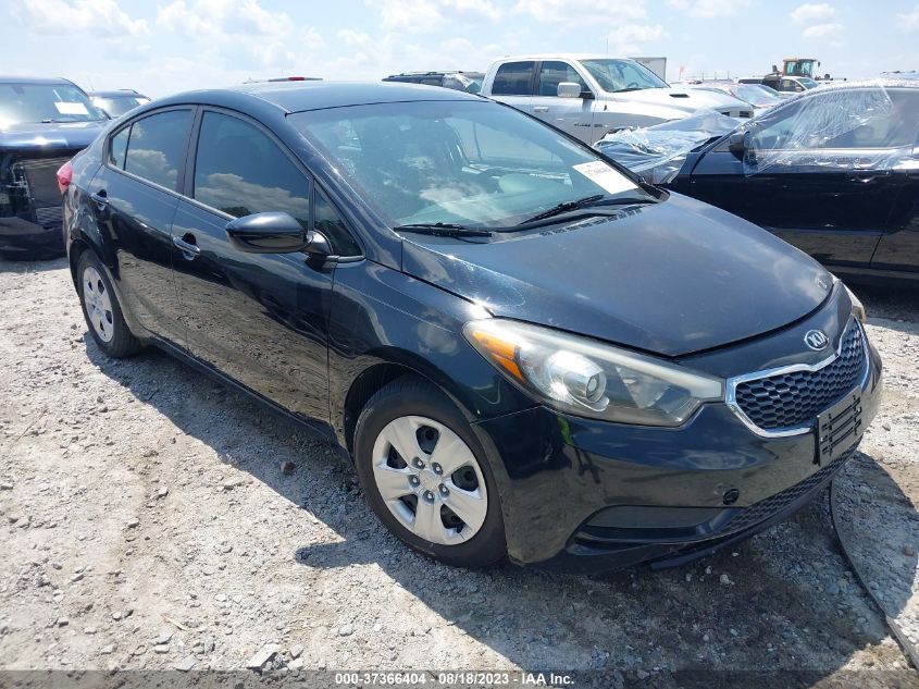 2016 KIA FORTE LX - KNAFK4A65G5602708
