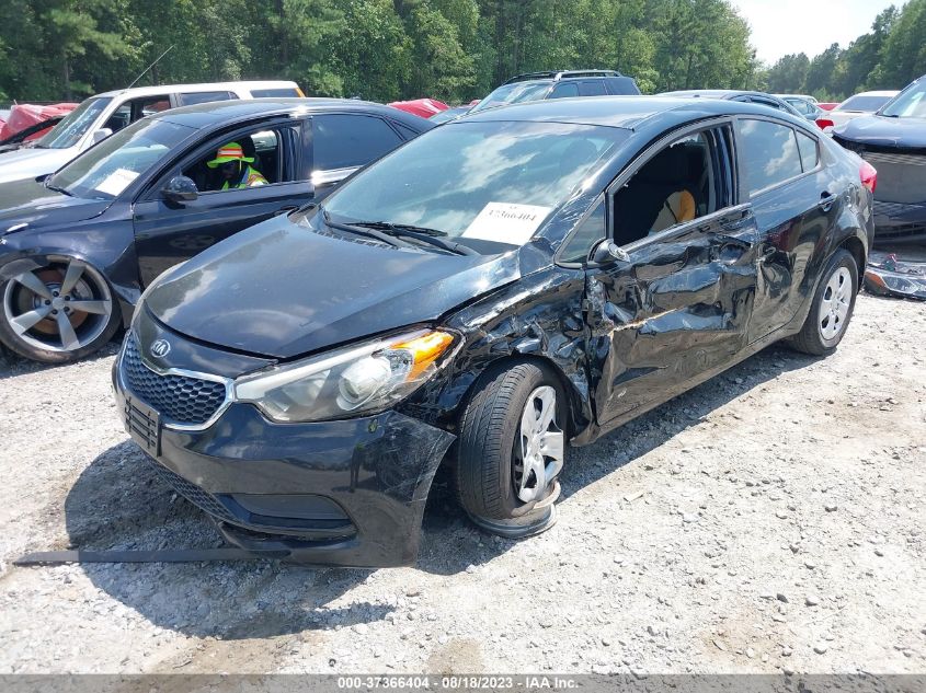 2016 KIA FORTE LX - KNAFK4A65G5602708