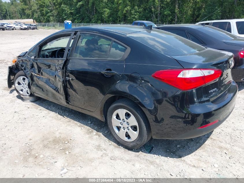 2016 KIA FORTE LX - KNAFK4A65G5602708