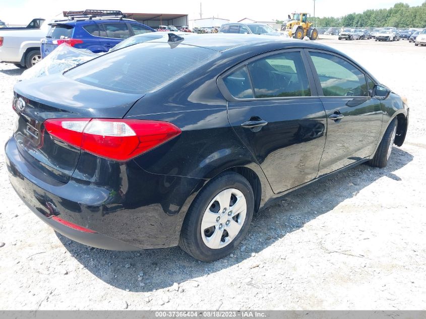 2016 KIA FORTE LX - KNAFK4A65G5602708