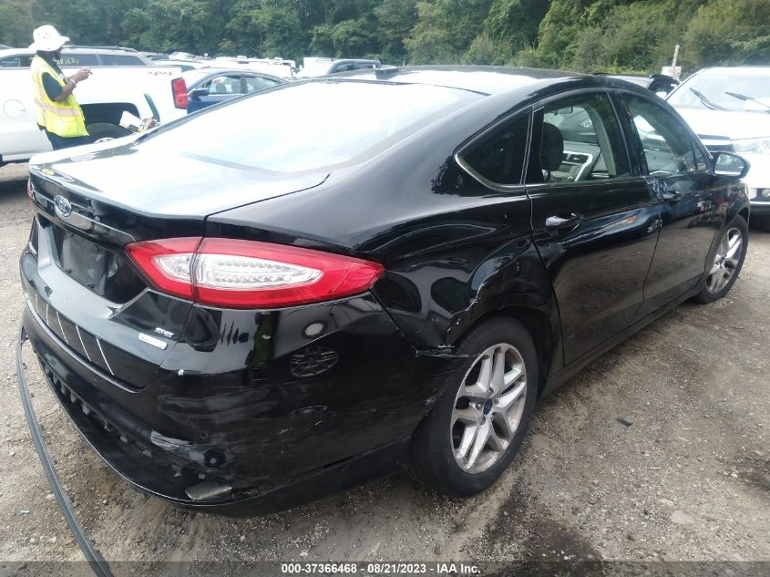 2016 FORD FUSION SE - 1FA6P0HD9G5135350