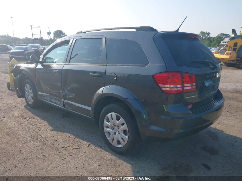 2016 DODGE JOURNEY SE - 3C4PDCAB3GT230813