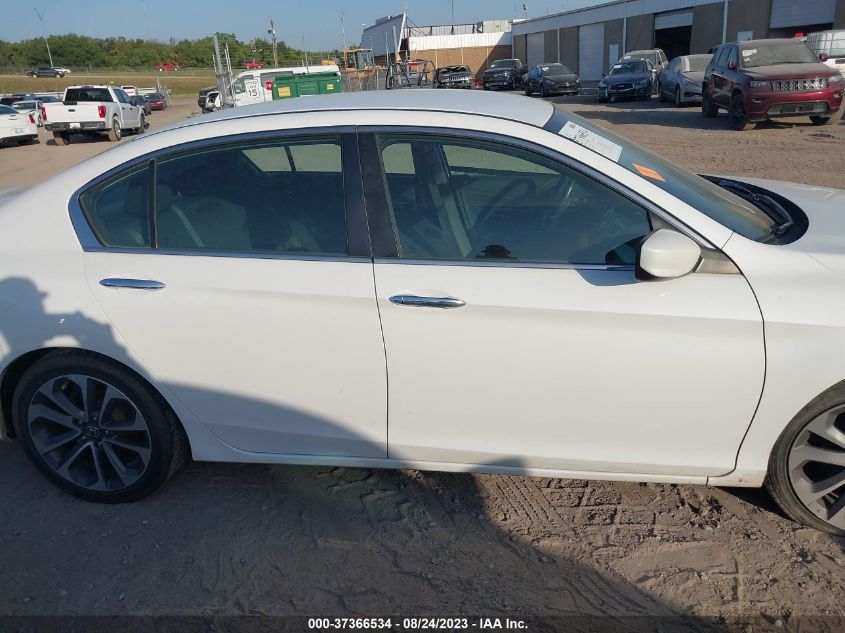 2015 HONDA ACCORD SEDAN SPORT - 1HGCR2F5XFA169528