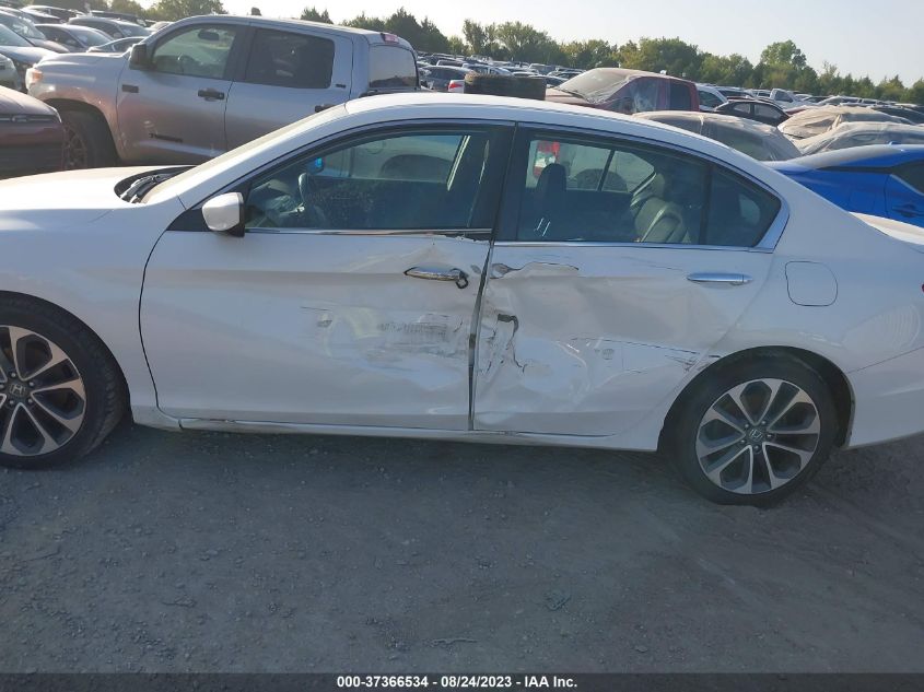 2015 HONDA ACCORD SEDAN SPORT - 1HGCR2F5XFA169528