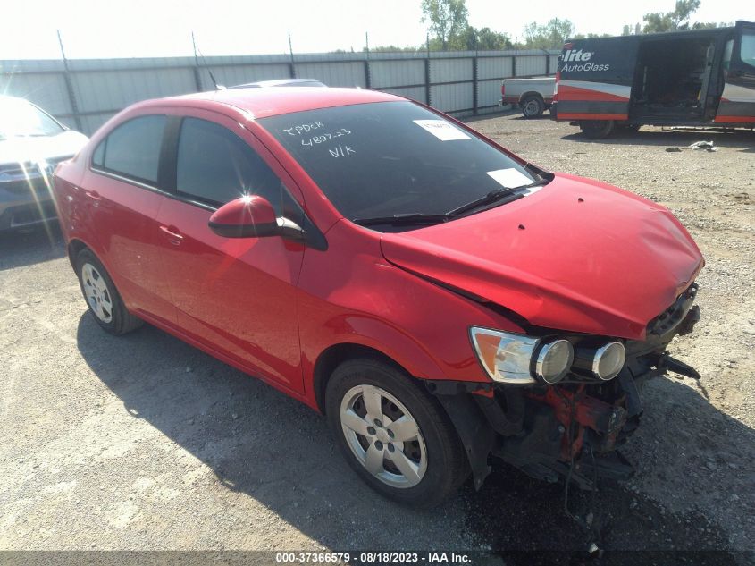 2014 CHEVROLET SONIC LS - 1G1JB5SH6E4244033