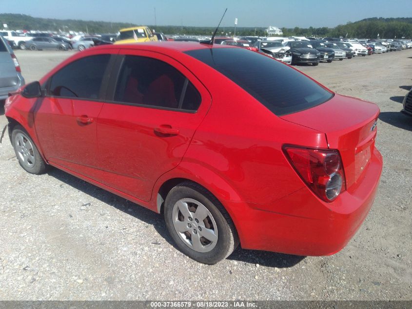2014 CHEVROLET SONIC LS - 1G1JB5SH6E4244033